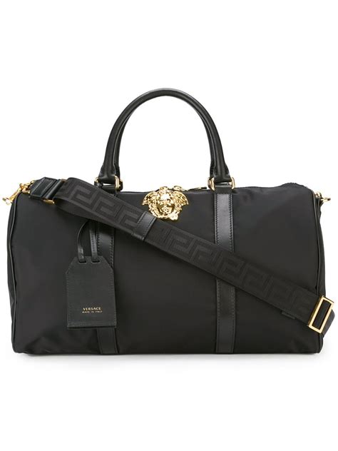 versace satchel bag men|Versace duffle bags men's.